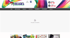 Desktop Screenshot of graficamesquita.com.br